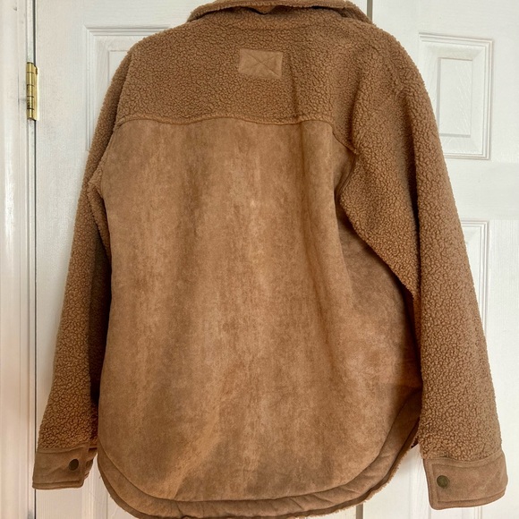 12th Tribe Faux Suede/Wool Jacket M - Picture 3 of 4